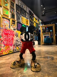 Mickey vs Chanel sculpture - Image 1