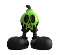 MIGHTY JAXX X Friendly Fire Mickey Black&Green Bomber Vinyl Figure Collection - Image 1