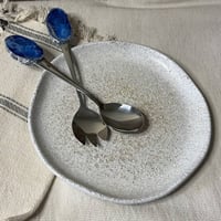 Silver Salad Serving set - Image 1