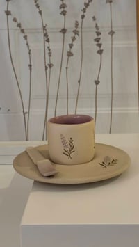 طقم اسبريسو الخزامى - صورة 1