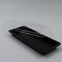 صحن بلاستيك بغطاء شفاف - صورة 2