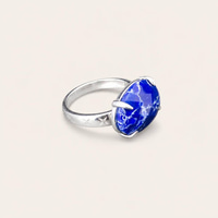Royal Sima Ring – Black Agate – 925 Sterling Silver