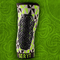 حماية الركبة SERYT Flow Knee Arlecchino Grey Green