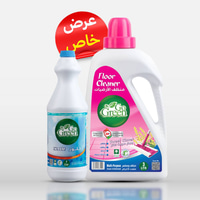 منظف الارضيات 3 لتر سويت كلفر  و مبيض و معقم 1 لتر