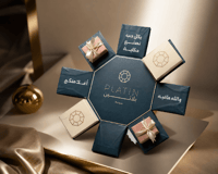 بكج سلاسل ذهب مميزة قطعتين ( عرض العيد )