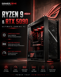 ASUS TUF RTX 5090 Gaming PC – Ryzen 9 9950X3D Extreme Performance Desktop | GamerZone Saudi Arabia