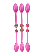 HAPPY BIRTHDAY LOLLIPOP SPOON 6 PCS