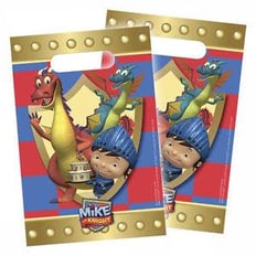 MIKE THE KNIGHT GIFT BAGS 8 PCS