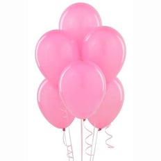 Pink Color Balloon Bouquet 6 psc