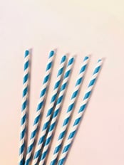 Baby shark drinking straws 6 pcs