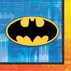 BATMAN LUNCH TISSUES 16PCS