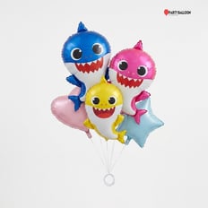 Baby Shark Balloon Set