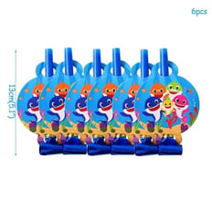 Baby Shark  BLOWOUTS 6PCS