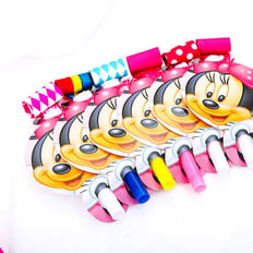 MINNIE MOUSE BLOWOUTS 6 PCS