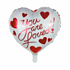 You are loved Balloon Size 18 Inch  