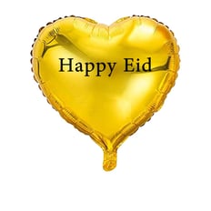 Happy Eid Heart Balloon 