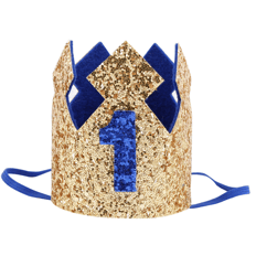 Boys 1st Birthday Crown