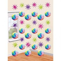 STRING DECORATIONS  SIZE 2.1 m , 6 PCS 