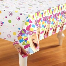BARBIE TABLE COVER SIZE 137 X 243 Cm