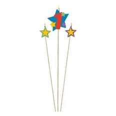 Number Star Candles