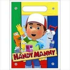 HANDY MANNY GIFT BAGS 8 PCS