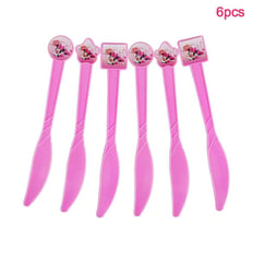 MINNIE MOUSE KNIFE 6 PCS