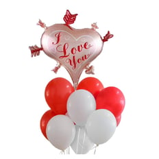 Valentin's Day Balloon Bouquet  