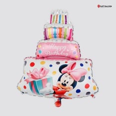 Mickey and Minnie Mouse Birthday Balloon