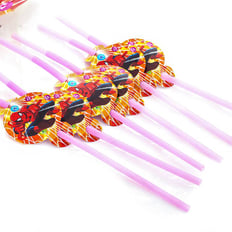 SPIDER MAN DRINKING STRAWS