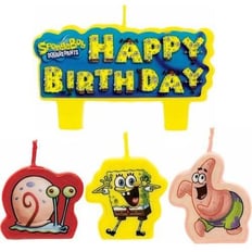 SpongeBob Theme Candles