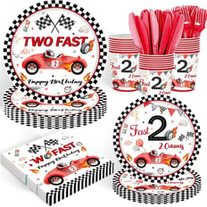 Fast Car Racing Birthday Set