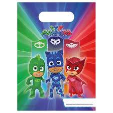 PJ MASKS GIFT BAGS 6 PCS
