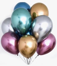   Chrome Latex Balloons 12