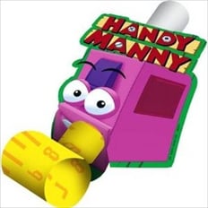 HANDY MANNY BLOWOUTS 8 PCS