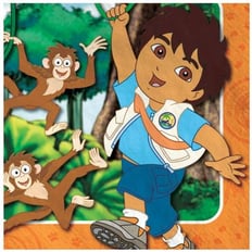 GO, DIEGO LUNCH TISSUES 16pcs 32X32CM