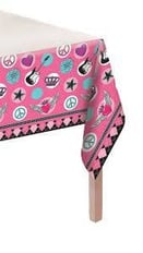 ROCK STARS TABLE COVER SIZE 137 X 244 CM
