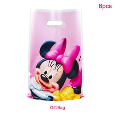 MINNIE MOUSE GIFT BAG 6 PCS