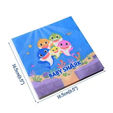  BABY SHARK NAPKINS 20 PCS