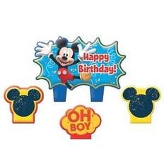 Mickey Mouse Theme Birthday Candles