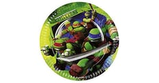 TEENAGE MUTANT NINJA TURTLES PLATES SIZE 7In 8PCS