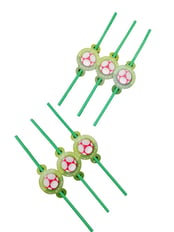 SOCCER DRINKING STRAWS 6 PCS