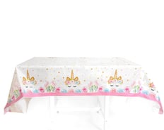 Unicorn table cloth size 220x110 cm