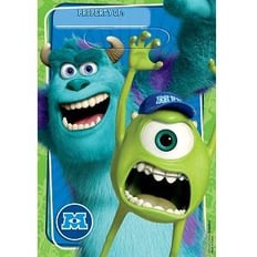 Monsters University Folded Loot Bags 6 pcs