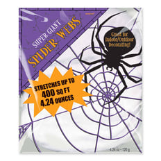 WHITE SUPER GIANT SPIDER WEB 