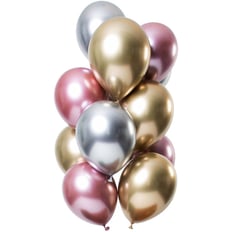 Rose And Gold Balloon Bouquet 