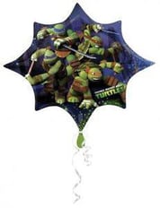 TEENAGE MUTANT NINJA TURTLES SUPER SHAPE BALLOON SIZE 88 cm X 73 cm