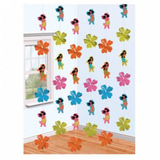 HULA GIRL PRINTED SIZE 12.8 M