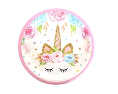 Unicorn Plates 16 pieces size 7 inch