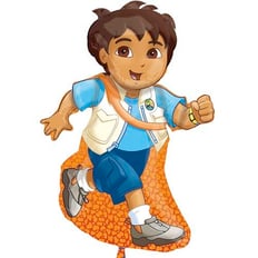 GO, DIEGO SUPER SHAPE BALLOON 68 X 101 CM
