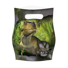 DINOSAUR GIFT BAGS 8 PCS